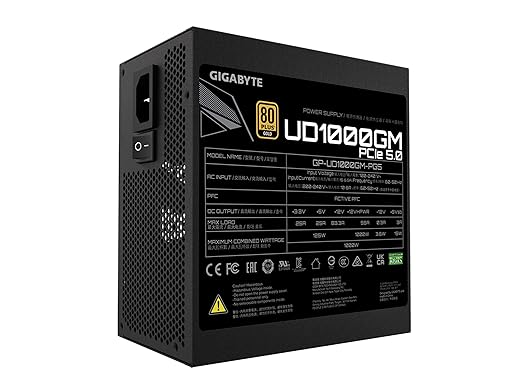 Gigabyte UD1000GM 1000 Watt 80 Plus Gold SMPS