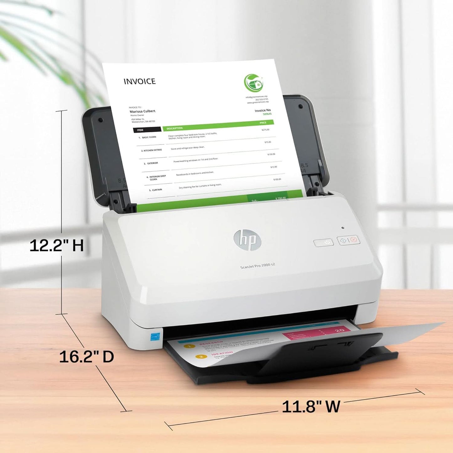 HP Scanjet Pro 2000 s2 Sheet-Feed Scanner