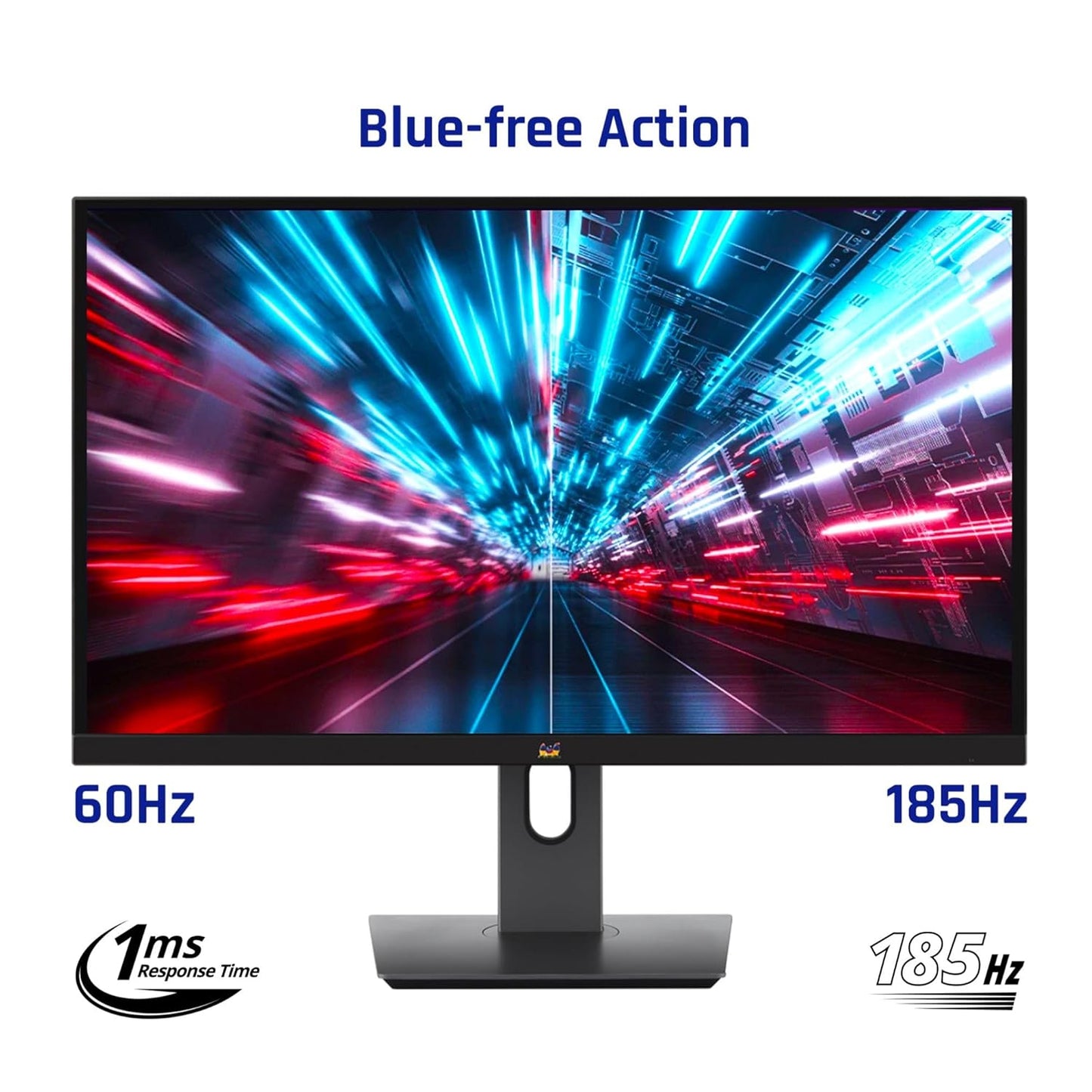 ViewSonic Gaming VX2758A-2K-PRO-2 55.88 Cm 27" | 185 Hz| IPS QHD 2K Gaming Monitor | 1ms | HDR10| FreeSync | 137% sRGB | Height Adjustment |Swivel, Tilt, Pivot | Eye Care| 2 x HDMI | DP