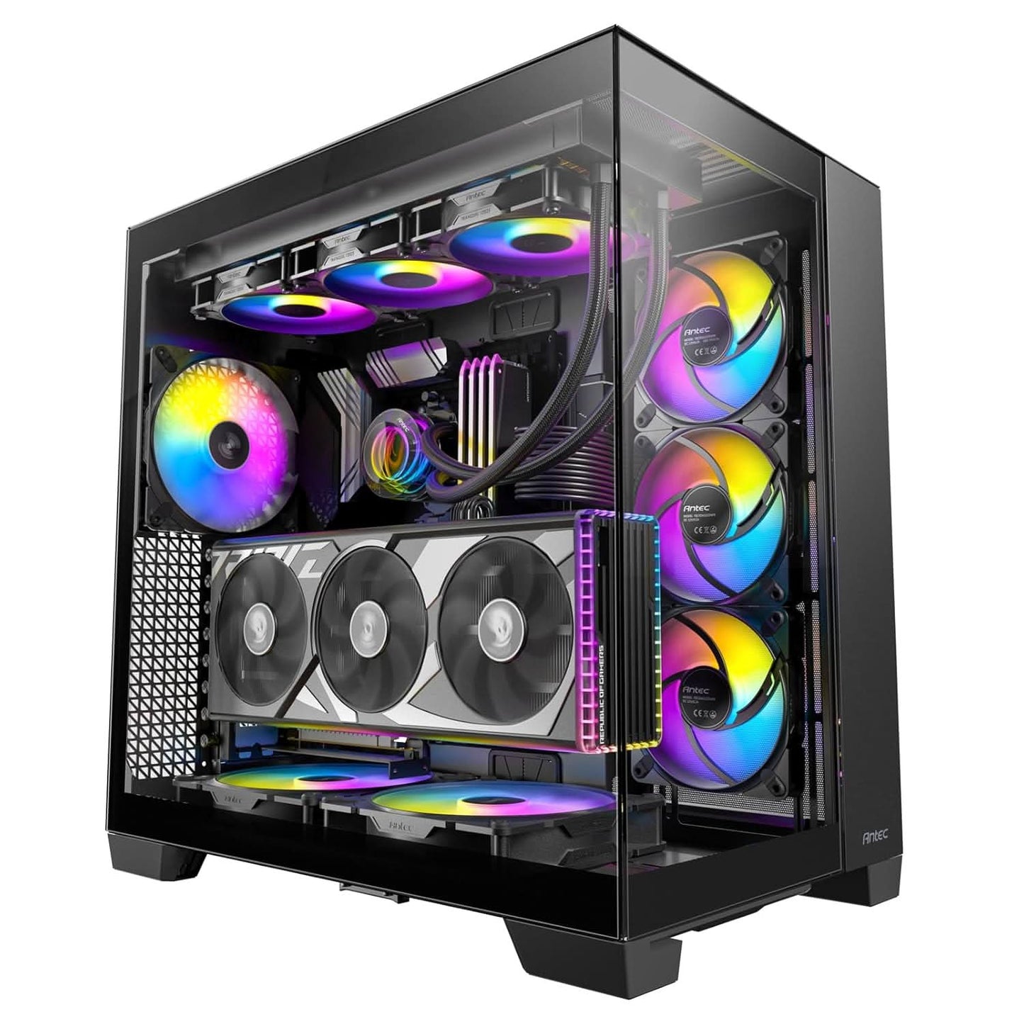 Antec C8 ARGB Full-Tower E-ATX PC Cabinet - Black