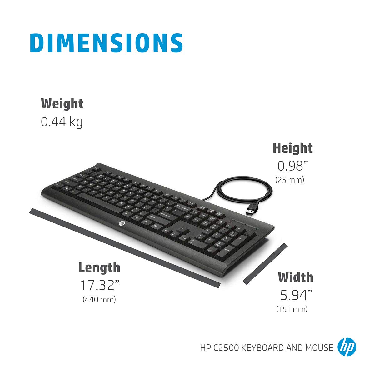 KBD-HP-SET-USB-C2500