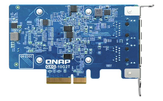 QNAP QXG-10G2T- DUAL 10G RJ45