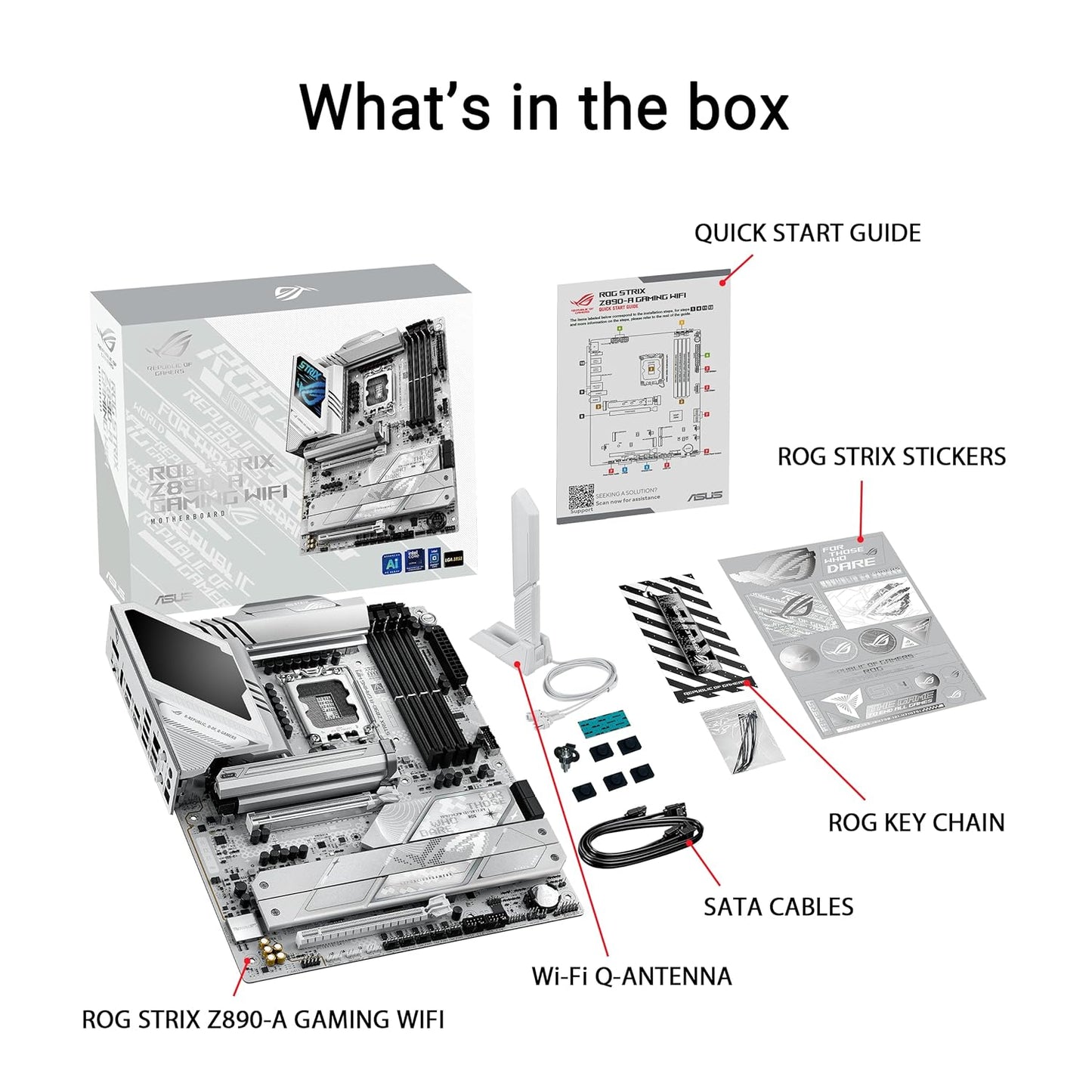 ASUS ROG STRIX Z890-A GAMING WIFI INTEL Z890 CHIPSET MOTHERBOARD