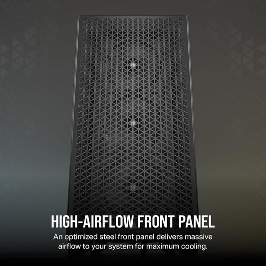 CORSAIR 3000D AIRFLOW TEMPERED GLASS MID-TOWER, BLACK, SI EDITION
