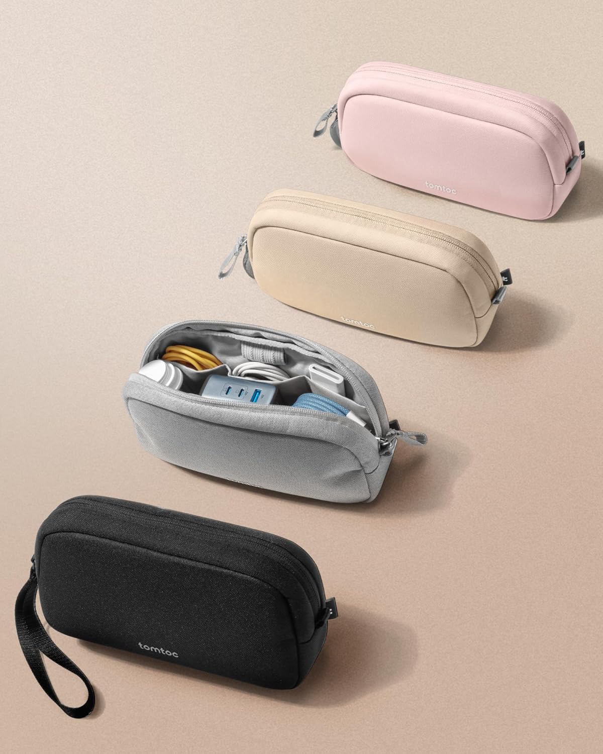 LIGHT-T12 ELECTRONIC ACCESSORY POUCH 1L-PINK