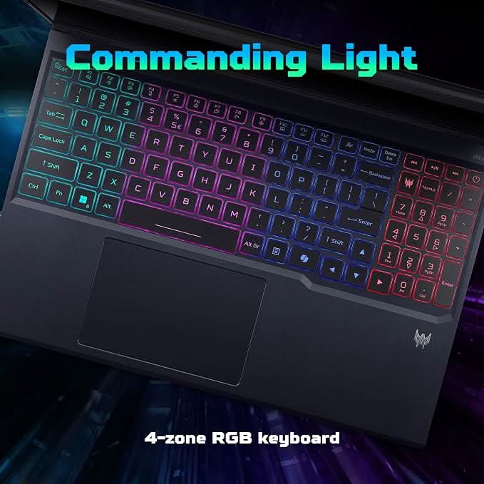 Acer Predator Helios Neo 16 AI, Intel Core Ultra 9 290HX, RTX 5070-8GB, 16GB RAM, 1TB SSD, 16 inch WQXGA IPS, 240Hz, 92Whr, Win 11 Home, RGB Keyboard, Gaming Laptop, UN.U42SI.003, Black