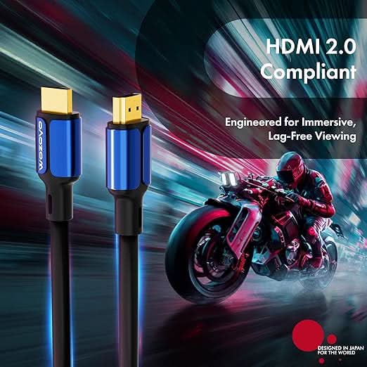 Wozoyo HDMI Cable 2.0 Compliant - 1Meter, Series 1