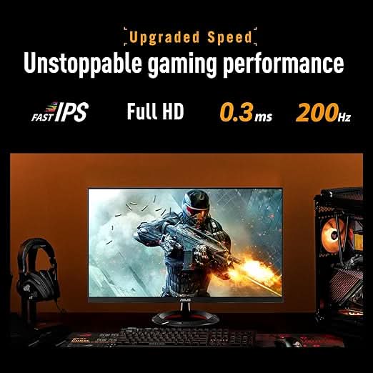 ASUS TUF Gaming Series 5 VG249Q5R 23.8 inch, Full HD Gaming Monitor