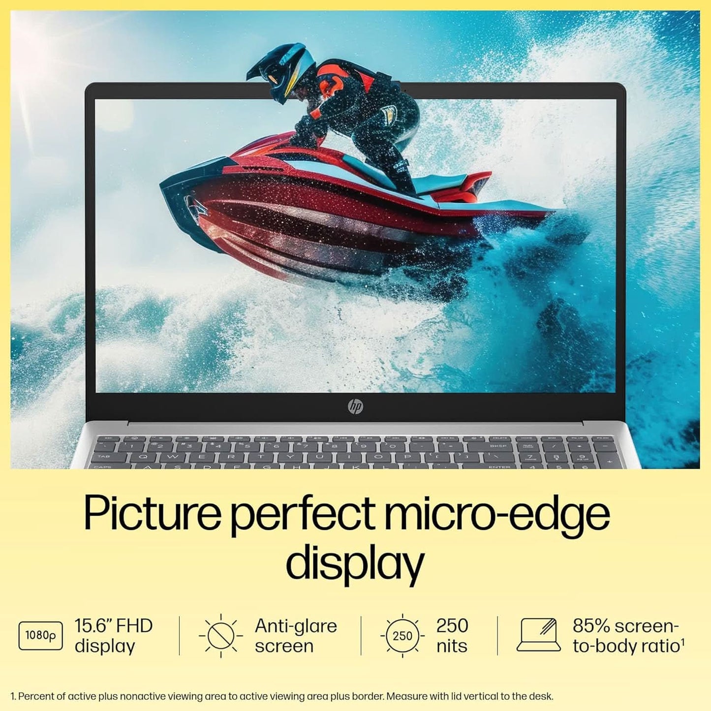 HP 15 FC0156AU [R5-7520U RYZEN/16GB/512GB SSD/WIN11 HOME+MSO/15.6 INCH/INTEGRATED GRAPHICS /1 YEAR(S)/SILVER]