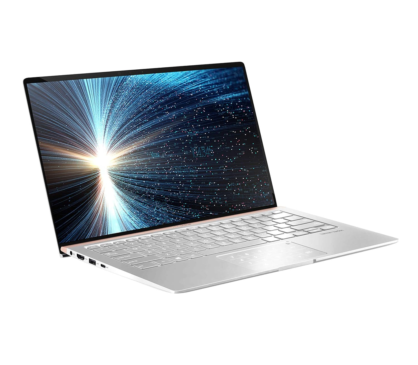 ASUS ZENBOOK 14 UX433FN-A6124T 14-INCH FHD THIN AND LIGHT LAPTOP (8TH GEN INTEL CORE I5-8265U/8GB RAM/512GB PCIE SSD/WINDOWS 10/MX150 2GB GRAPHICS/1.19 KG), ICICLE SILVER METAL