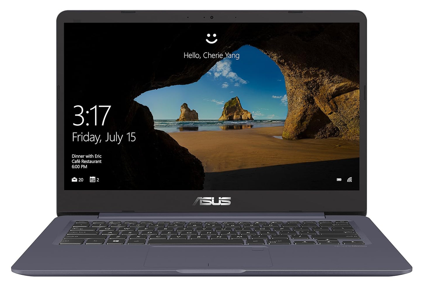 ASUS VIVOBOOK S14 (CORE I5-8TH GEN/8 GB/ 256GB SSD / 14.0" FHD/WINDOWS 10) S406UA-BM165T (STARRY GREY /1.2 KG)