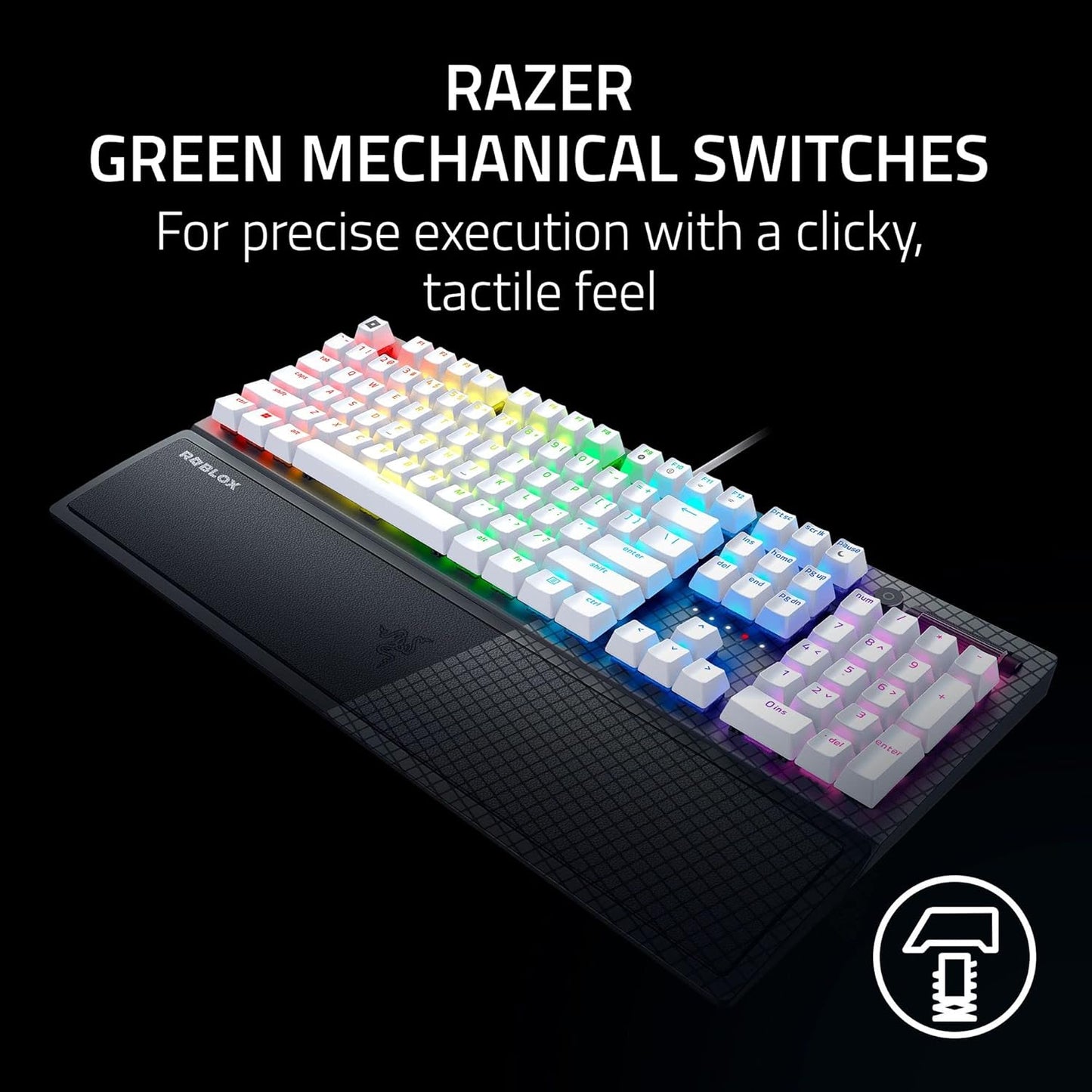 Razer BlackWidow V3 - Mechanical Gaming Keyboard - Roblox Edition - US Layout FRML Packaging