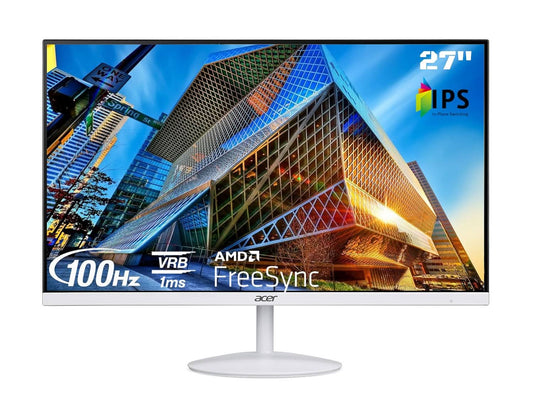 Acer SA272E 27 Inch Full HD IPS Ultra Slim (7.2mm Thick) Backlight LED LCD Monitor