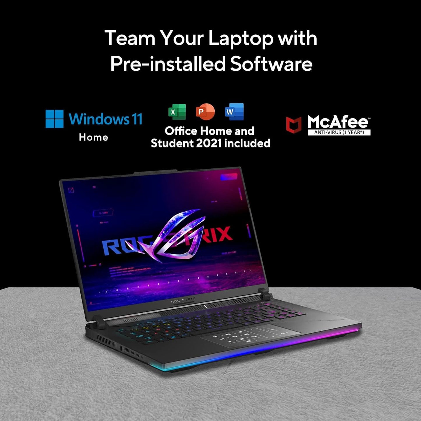 Asus ROG Strix SCAR 16 2023 G634JY-NM054WS Gaming Laptop (13th Gen Core i9/ 32GB/ 1TB SSD/ Win11/ 16GB Graph)