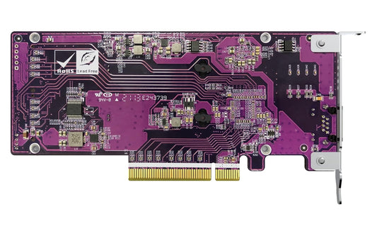 QNAP QM2-2P10G1TB- 10G RJ45 + DUAL M.2