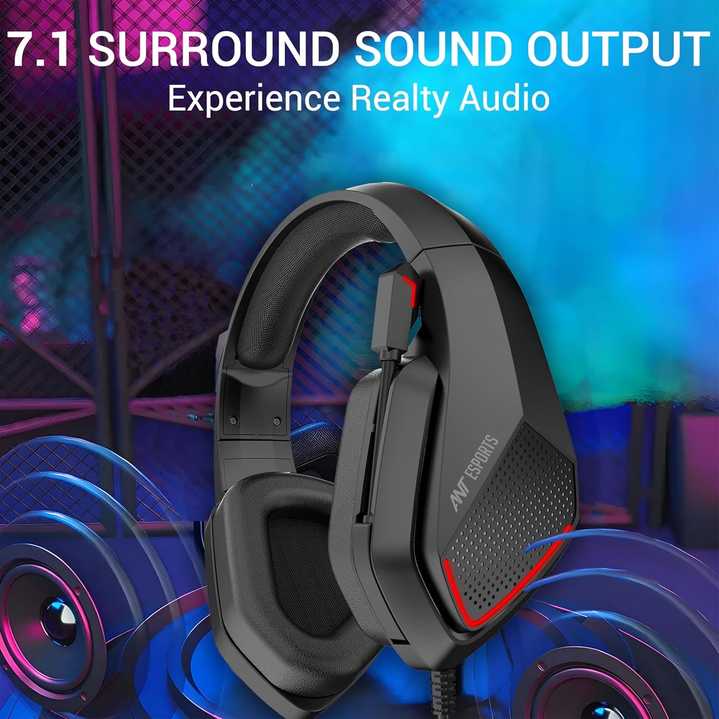 Ant Esports H590 Wired Gaming Headset