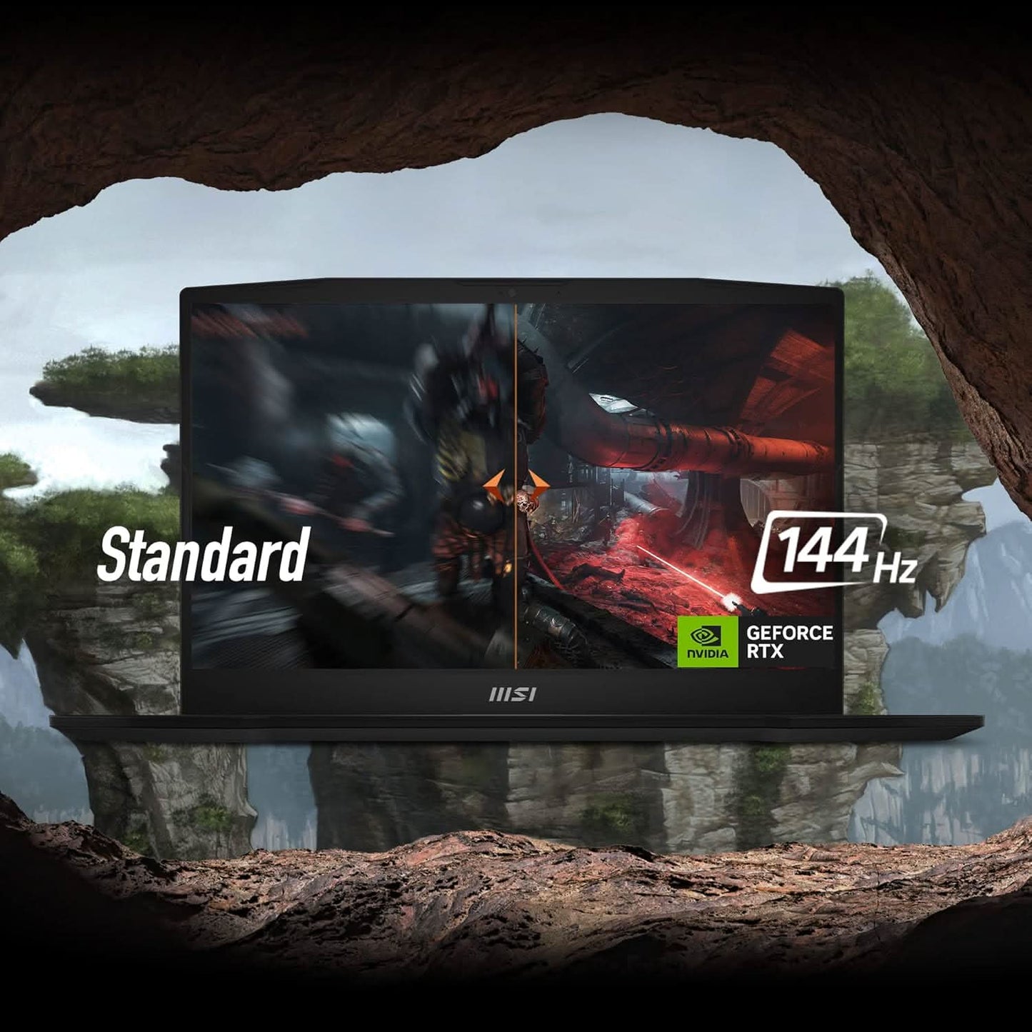MSI Katana 15 B2RVEK-2427IN Intel Core 7 240H/DDR5 8GB*2/1TB NVMe PCIe SSD Gen4x4 /RTX 4050, GDDR6 6GB/Windows11 Home/2 Year Warranty Term