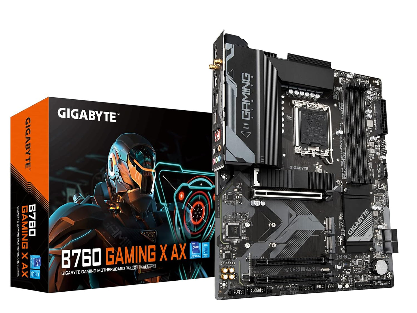 GIGABYTE B760M GAMING X AX WIFI DDR5 MOTHERBOARD