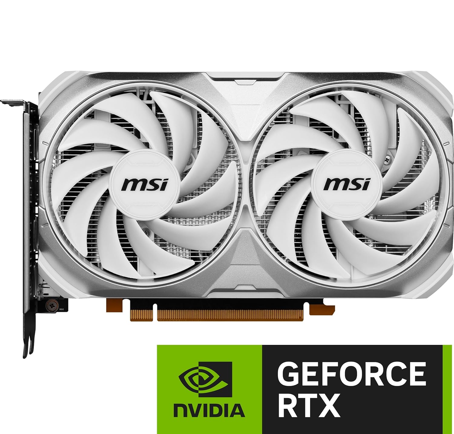 MSI GEFORCE RTX 4060 VENTUS 2X WHITE 8G OC GDDR6 GRAPHIC