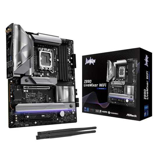ASROCK Z890 LIVE MIXER WIFI DDR5 INTEL MOTHERBOARD