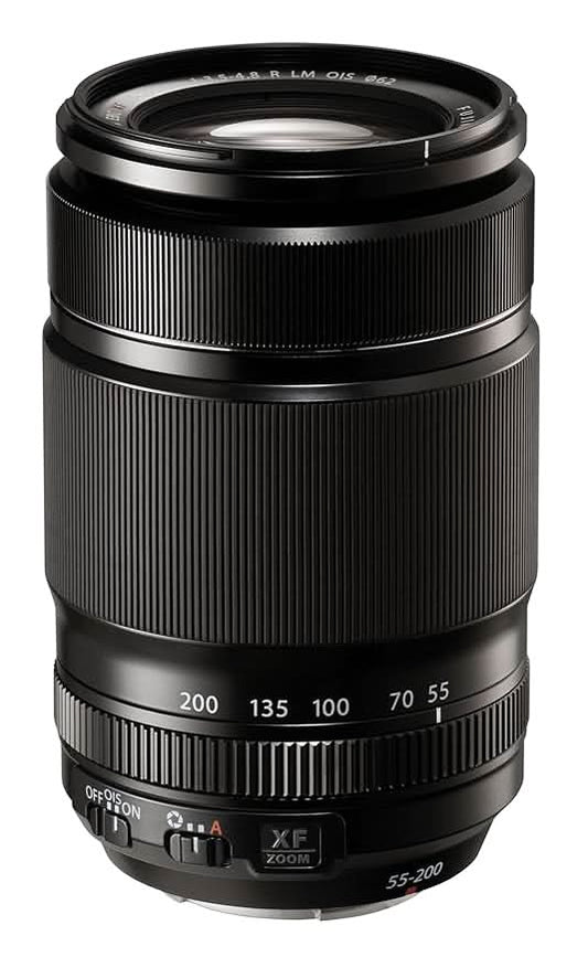 FUJIFILM FUJINON XF 55-200MM F3.5-4.8 R LINEAR MOTOR, OPTICAL IMAGE STABILIZATION TELEPHOTO ZOOM LENS FOR SPORTS | WILDLIFE (FULL FRAME E