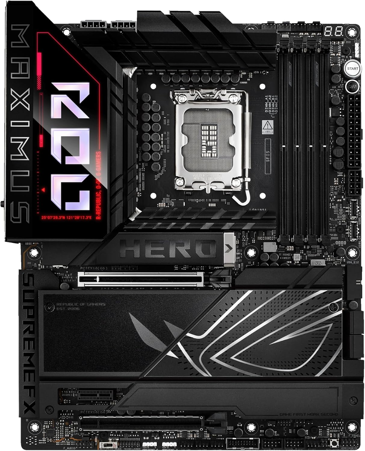 ASUS ROG MAXIMUS Z890 HERO LGA1851 ATX MOTHERBOARD