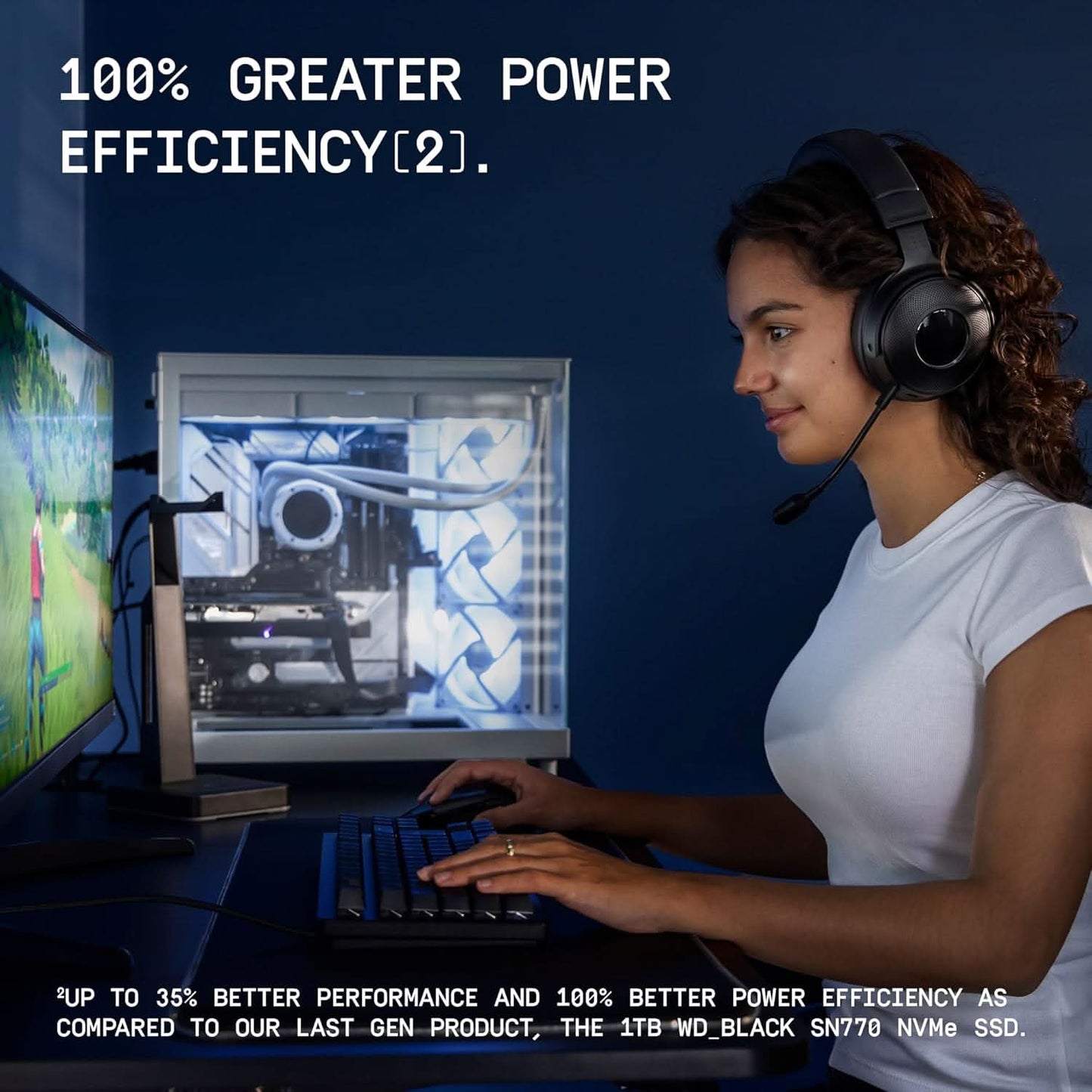 WD BLACK SN7100 NVME 1TB, UPTO 7250 MB/S, PCIE GEN 4 NVME M.2