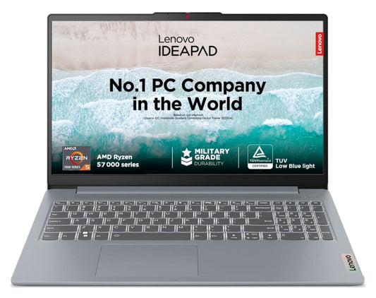 LENOVO IDEAPAD SLIM 3 82XQ008VIN [R5-7520U RYZEN/16GB/512GB SSD/WIN11 HOME+MSO/15.6 INCH/INTEGRATED GRAPHICS /1 YEAR(S)/GREY]