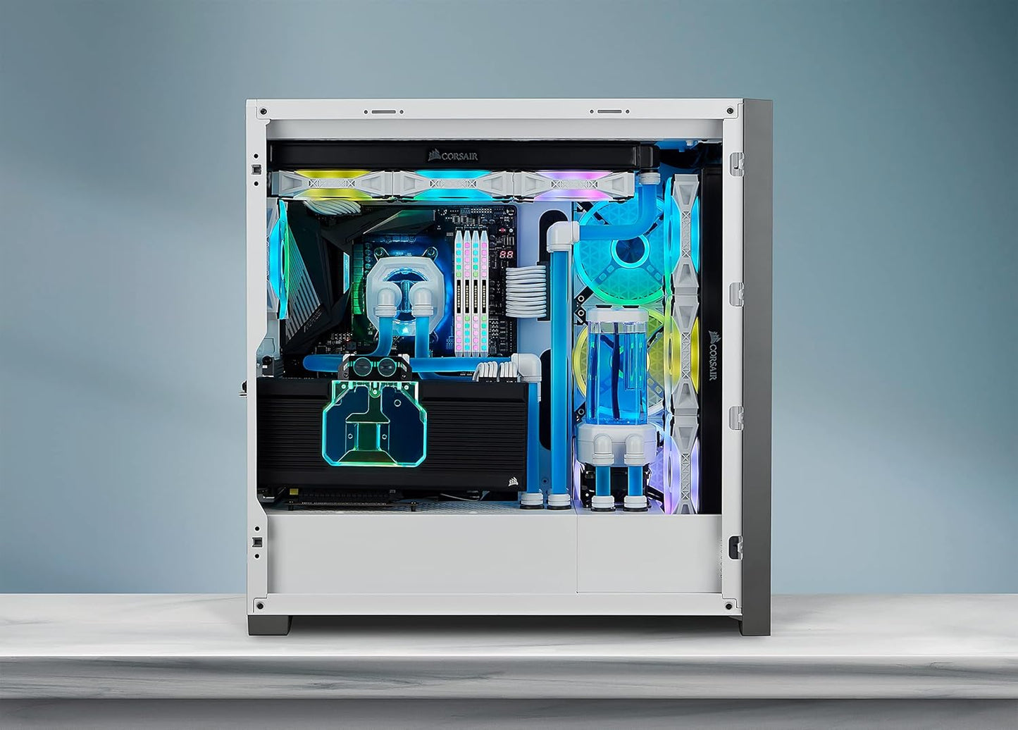 CORSAIR HYDRO X SERIES, XL8, PERFORMANCE COOLANT, 1L, TRANSLUCENT BLUE