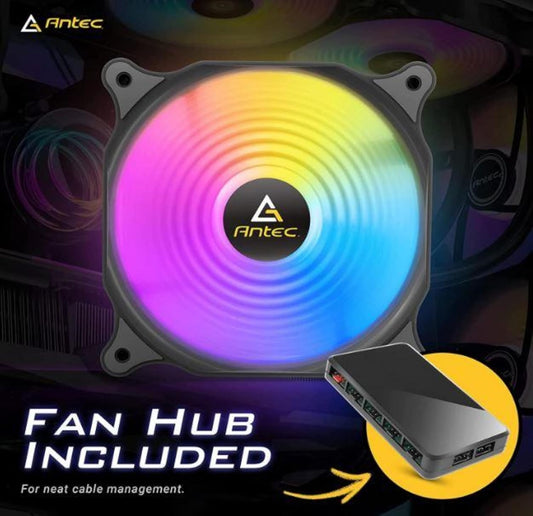 ANTEC NEON 120 PWM ARGB CABINET FAN