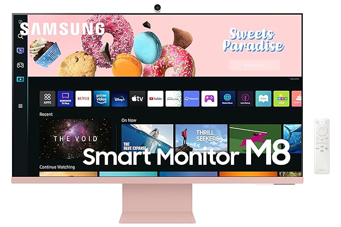 SAMSUNG M8 32 INCH LS32BM80PU UHD SMART MONITOR