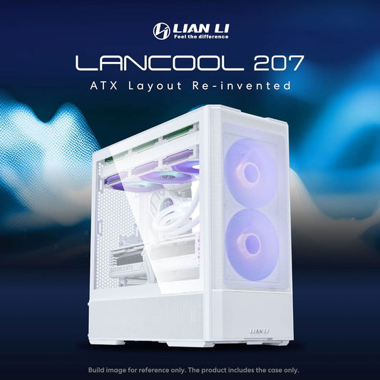 LIAN LI LANCOOL 207 COMPACT ATX RGB GAMING COMPUTER CASE