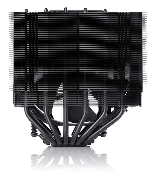 NOCTUA NH-D15S CHROMAX.BLACK, PREMIUM DUAL-TOWER CPU COOLER WITH NF-A15 PWM 140MM FAN (BLACK)