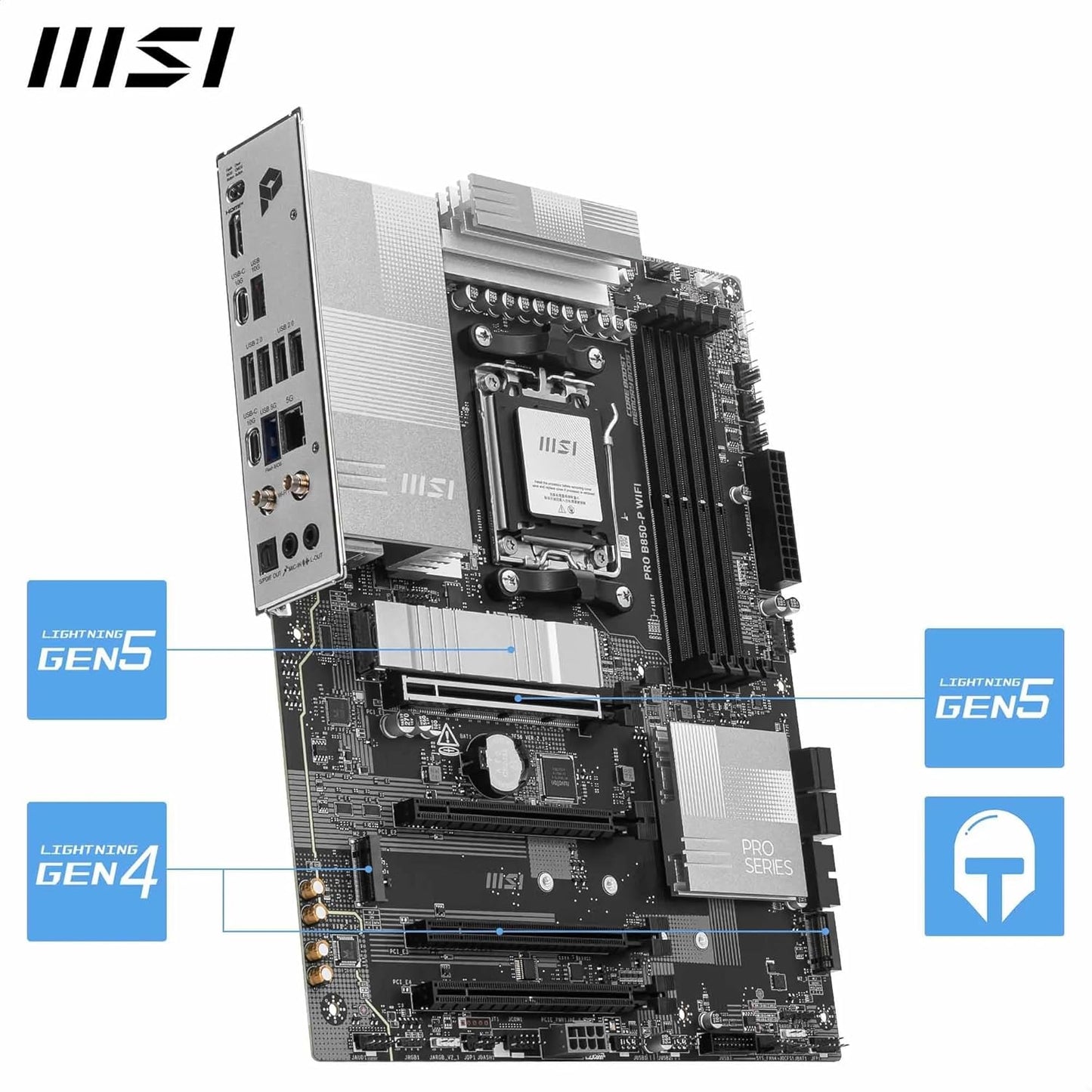 MSI PRO B850-P WIFI MOTHERBOARD