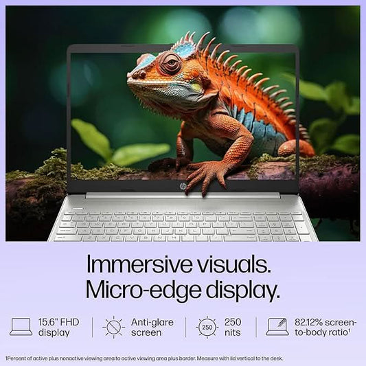 HP 15S-FQ5327TU [CI3-1215U 12TH GEN/8GB/512GB SSD/WIN11 HOME+MSO/15.6 INCH/INTEGRATED GRAPHICS /1 YEAR(S)/SILVER]