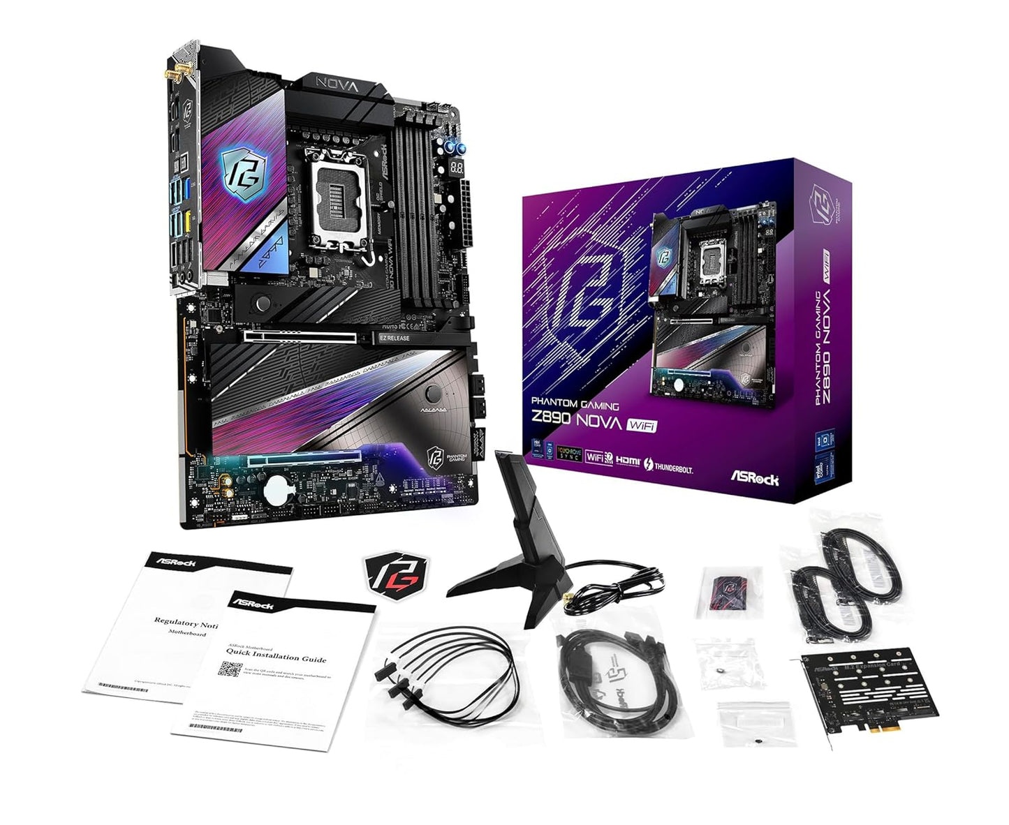 ASROCK INTEL CORE ULTRA Z890 NOVA WIFI 7 ATX MOTHERBOARD