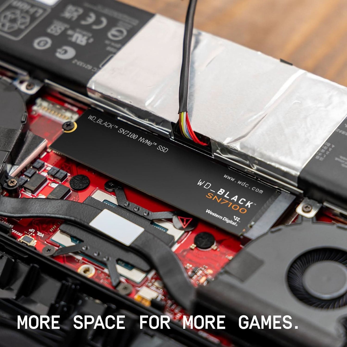 WD BLACK SN7100 NVME 2TB, UPTO 7250 MB/S, PCIE GEN 4 NVME M.2 SSD