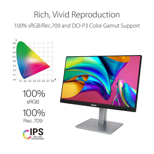 ASUS ProArt Display PA247CV 23.8 inch (60.45cm) FHD IPS Monitor