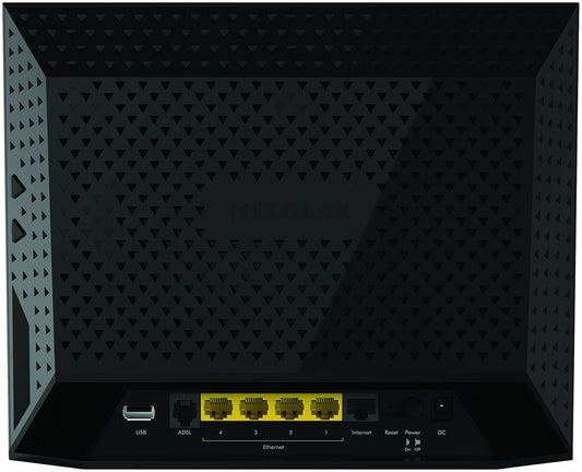 NETGEAR D6300 WIFI MODEM ROUTER (BLACK)