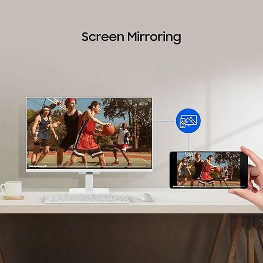 Samsung 27 Inch FHD M5 Smart Monitor with Smart TV Experience LS27FM501EWXXL