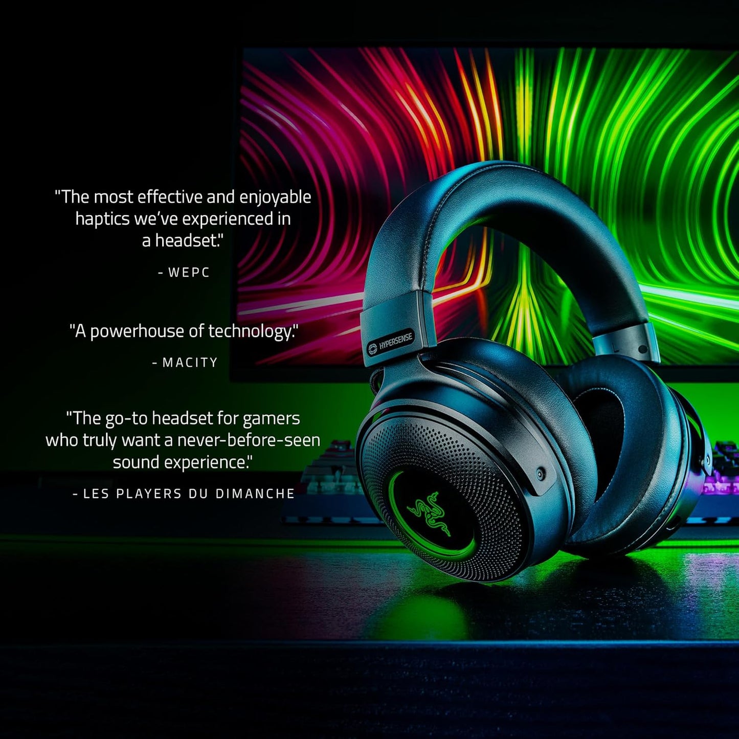 RAZER KRAKEN V3 PRO - WIRELESS GAMING HEADSET-