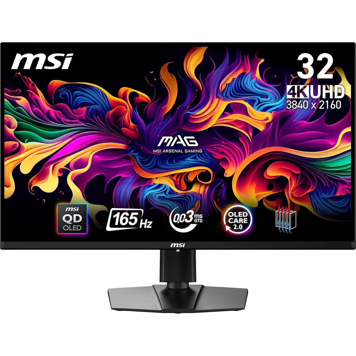 MSI MAG 321UP QD-OLED 31.5 INCH 4K UHD GAMING MONITOR