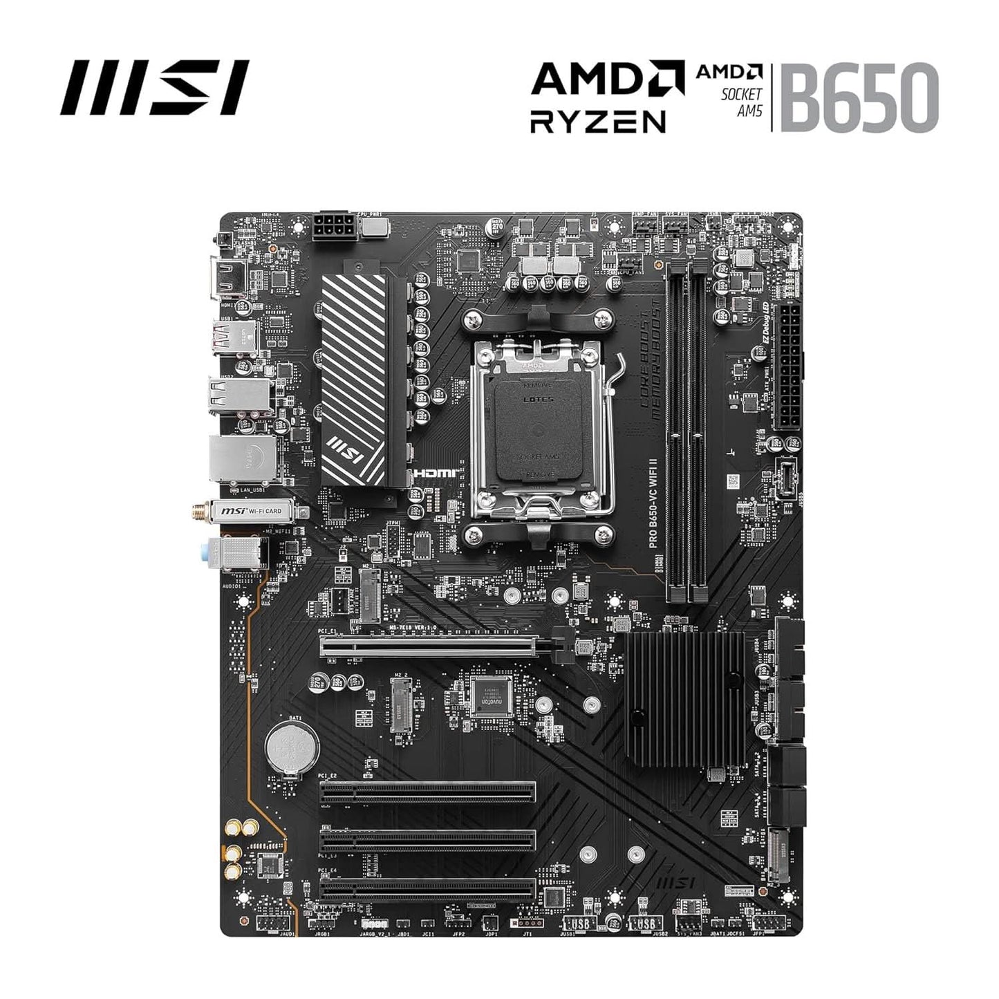 MSI PRO B650-VC WiFi II Motherboard