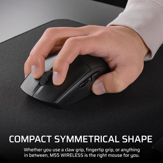 CORSAIR M55 WIRELESS GAMING MOUSE WIRELESS 24000 DPI BLACK