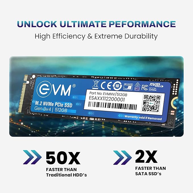 EVM 512GB NVME M.2 SSD EVMNV/512GB