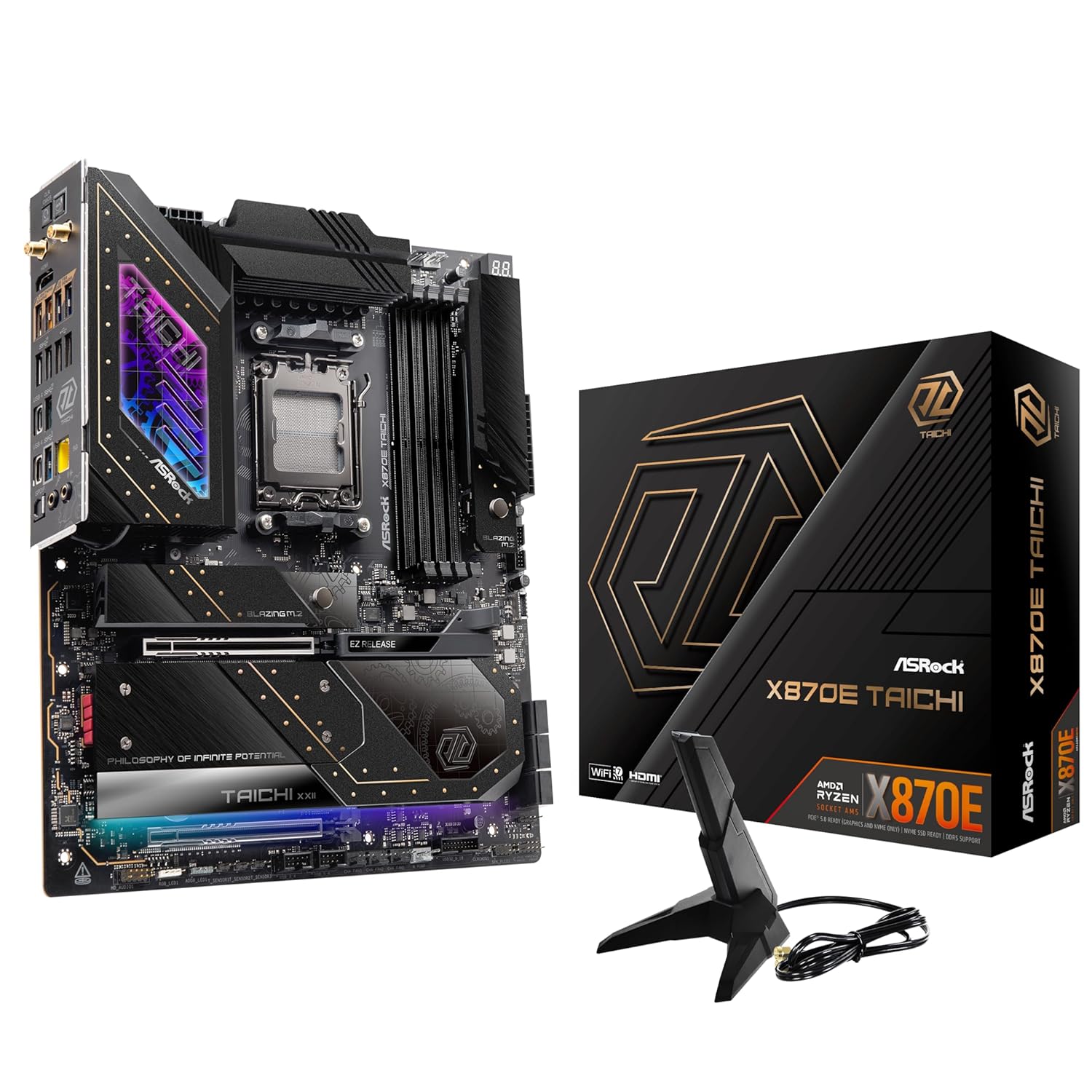 ASROCK X570S PG RIPTIDE AMD RYZEN 5000 SERIES CPU(SOCKET AM4)