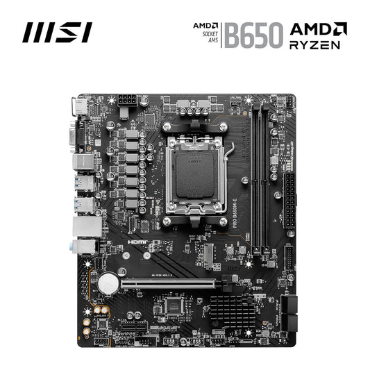 MSI PRO B650M-E DDR5 M-ATX MOTHERBOARD