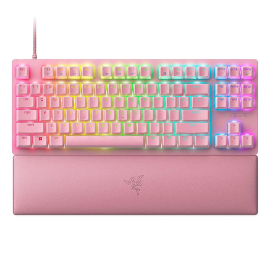 Razer Huntsman V2 Quartz Tenkeyless RGB Gaming Keyboard RZ03-03942000-R3M1