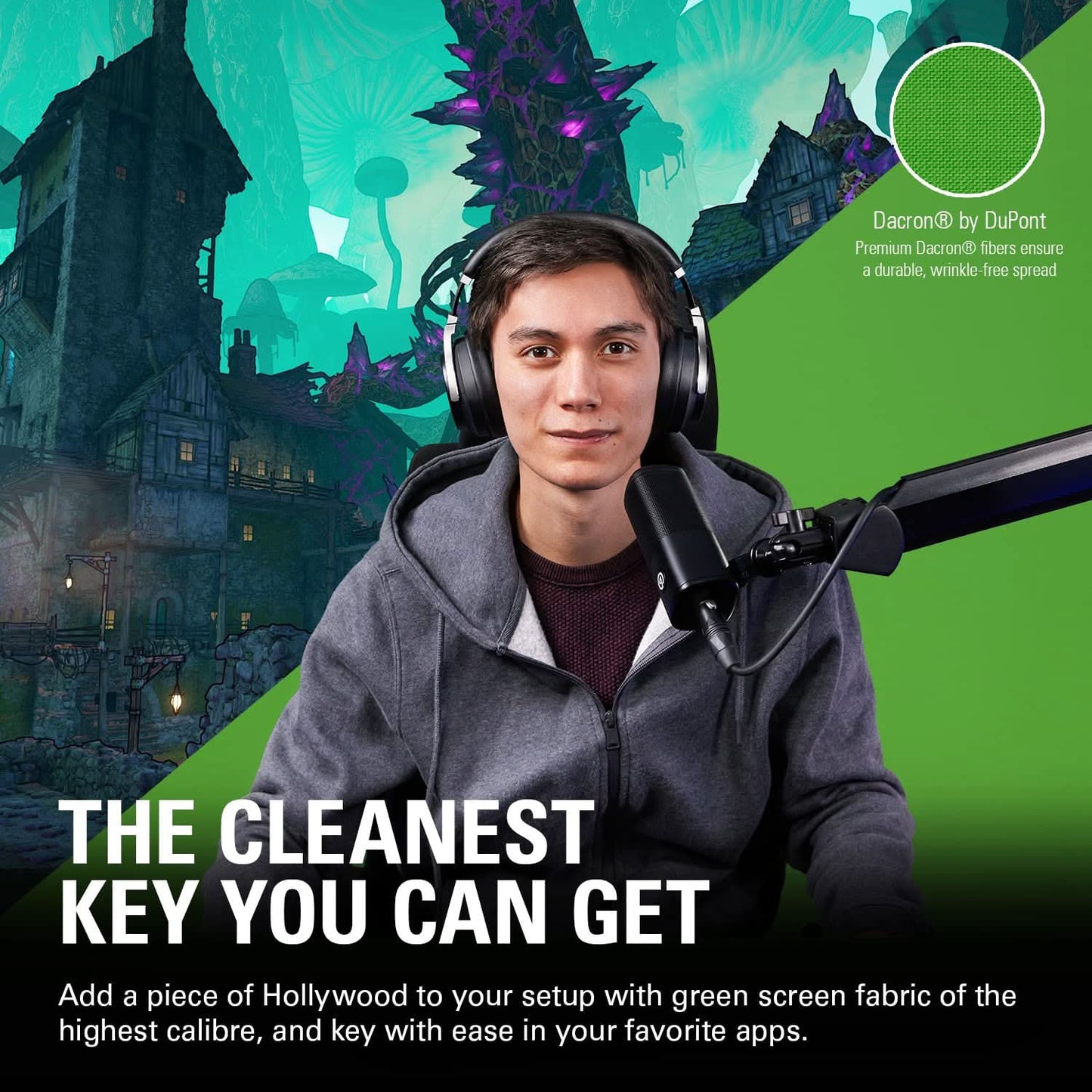 Elgato Green Screen XL - Extra Wide