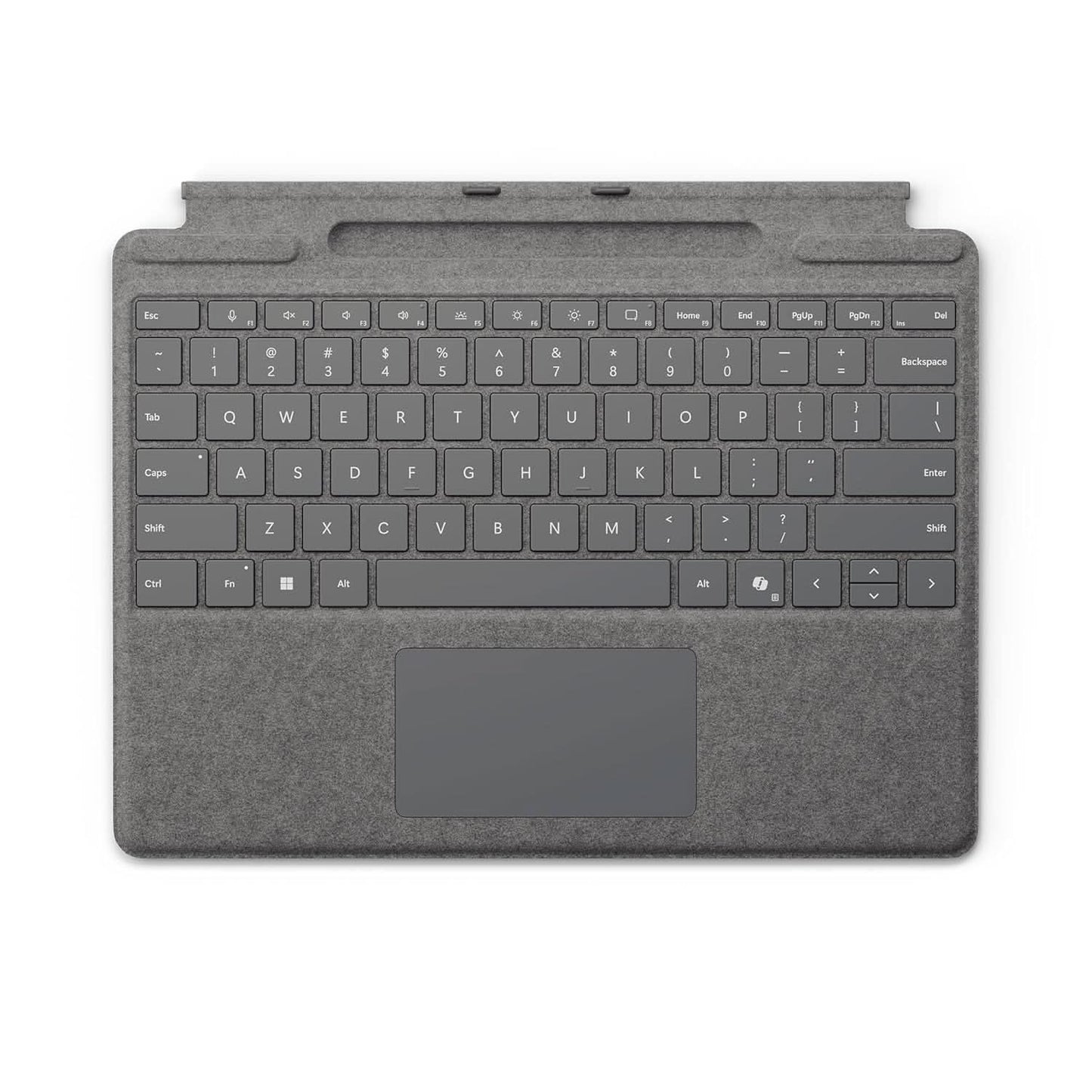 Microsoft Surface Pro 11 Keyboard with Pen Storage Platinum - EP2-01842